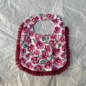 Nicole Miller Floral Baby Bib (3-6 months)